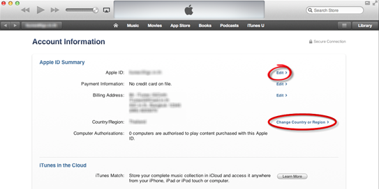 change Apple account ID email