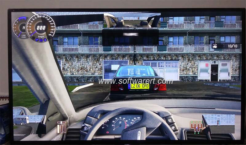 play city car driving game on tv