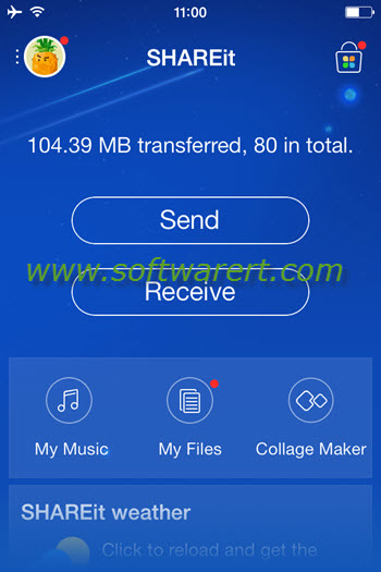 shareit file transfer app iphone