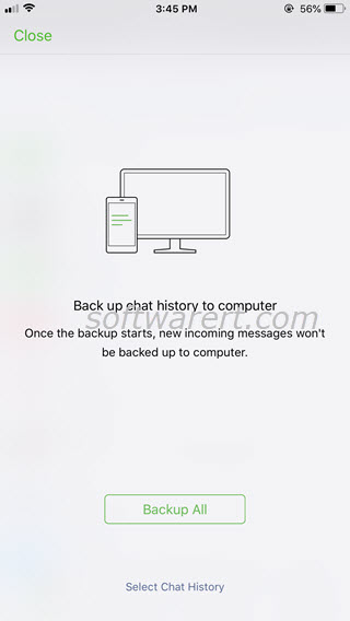 backup wechat chat history from iphone to computer