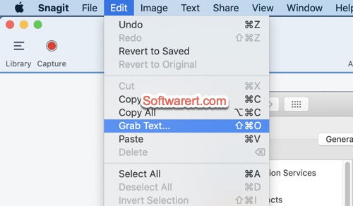 grab text from screenshots, images, photos using snagit for mac