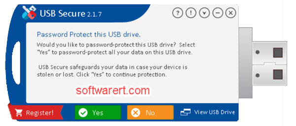 password protect usb drive using usb secure