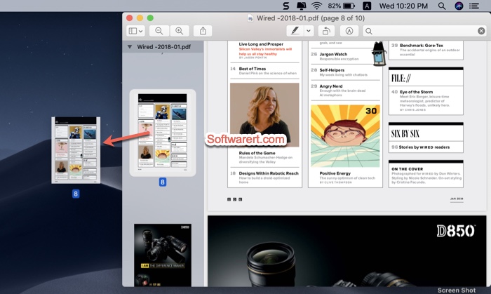 use preview to extract pdf pages to mac