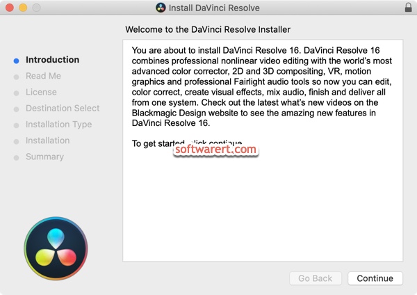 install DaVinci Resolve for free on Mac