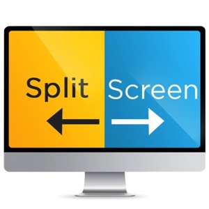 split screen app icon mac
