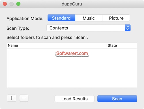 Finding duplicate files using dupeGuru for Mac