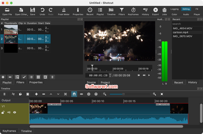 Shotcut Video Editor for Mac