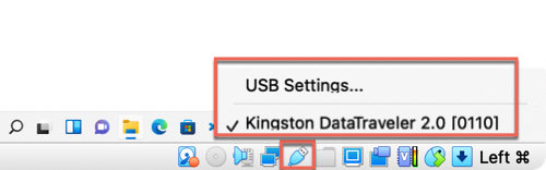 connect USB Drive, flash drive, external storage from Virtualbox Virtual machine on Mac