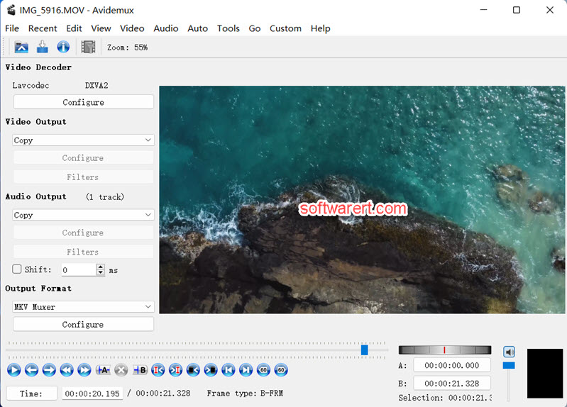 avidemux video editor for windows