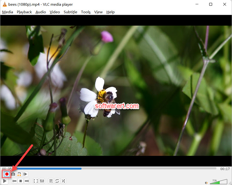 VLC media player for windows to record, trim, cut videos on PC