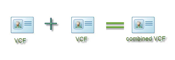 Merge VCF contacts