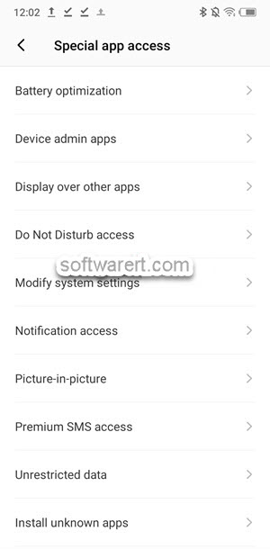special app access on itel mobile phone
