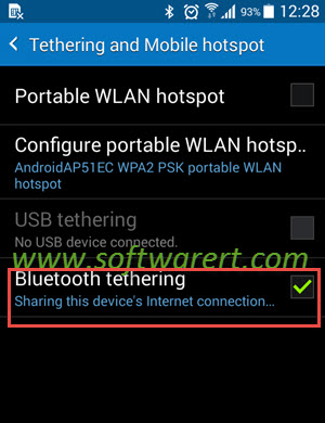 enable bluetooth tethering samsung galaxy grand prime