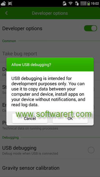 enable usb debugging on coolpad phone