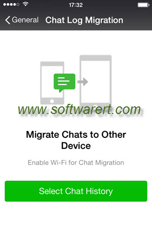 migrate wechat chats from iphone to other device