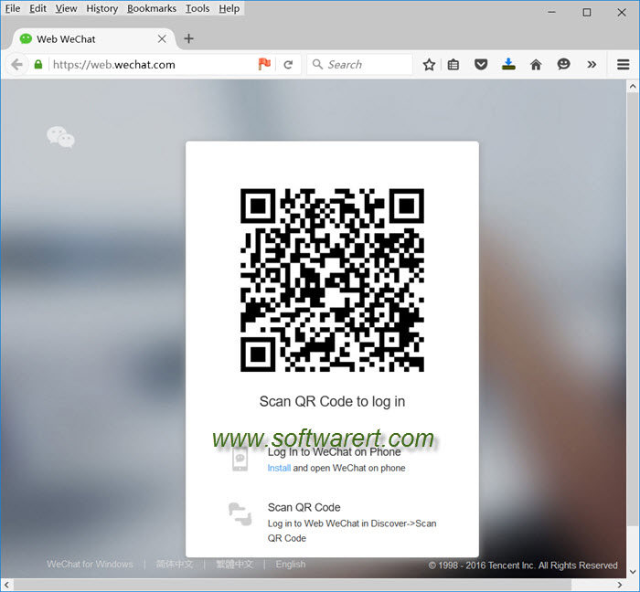 use wechat for web on computer